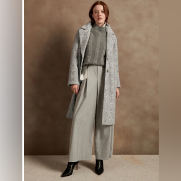Banana Republic Jackets & Blazers - Banana Republic Long Knit Trench Coat